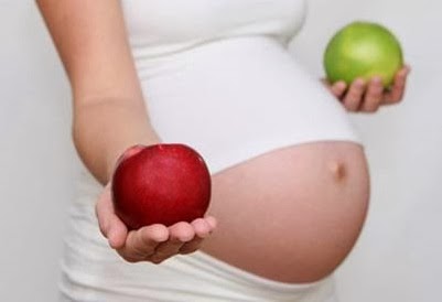 embarazada-manzanas